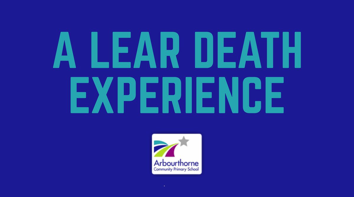 A Lear Death Experience poster at Montgomery