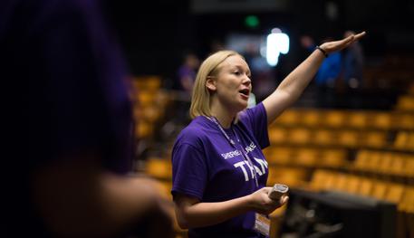 Staff lead workshop during Fun Palaces