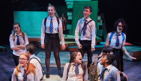 Production image of members of Sheffield People's Theatre for the show What We Wished For