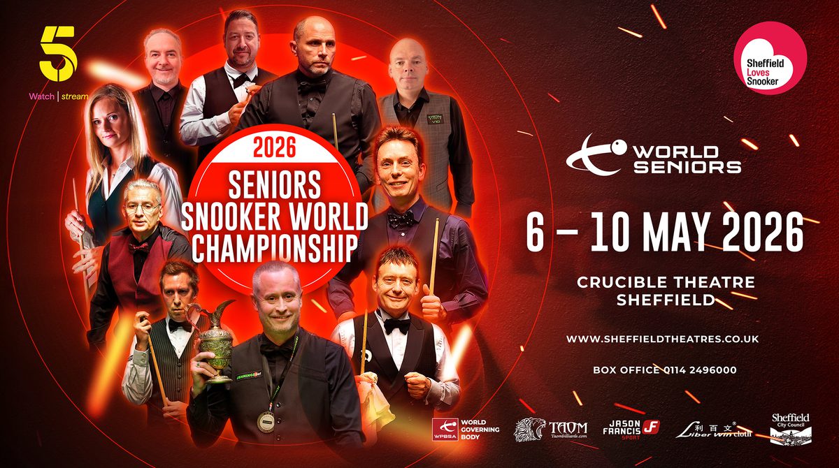 2026 Seniors Snooker World Championship | 6 - 10 May 2026