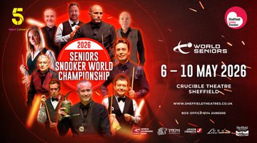 2026 Seniors Snooker World Championship | 6 - 10 May 2026