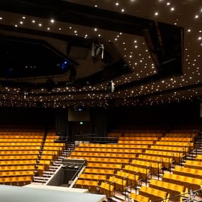 Image of Crucible Auditorium seating and lights
